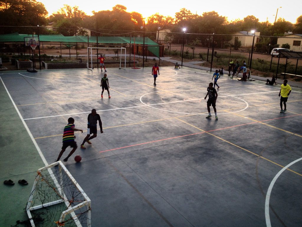 Incredible vision in Botswana using a futsal court to address social and environmental challenges