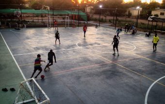 Incredible vision in Botswana using a futsal court to address social and environmental challenges