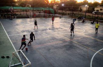 Incredible vision in Botswana using a futsal court to address social and environmental challenges