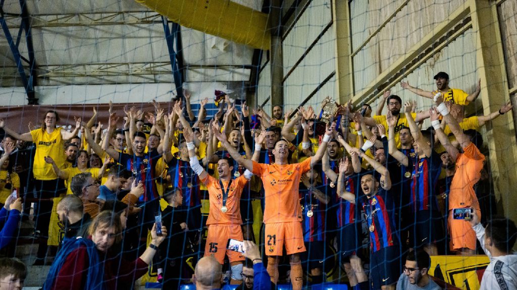 Barcelona defends their Super Cup title by defeating Movistar Inter in the final