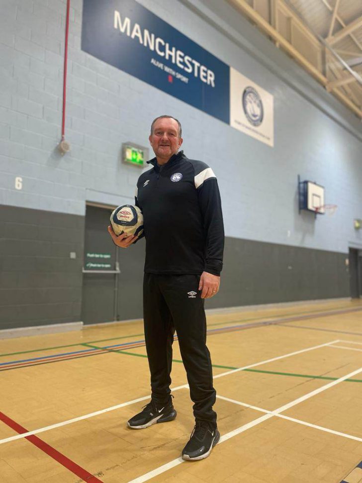 Futsal advocate and coach Neil Lucas is the new Women’s head coach at Manchester Futsal Club