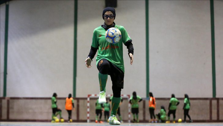 Iranian female futsal player and coach Mahbube Nimeti wants greater recognition of women in sport