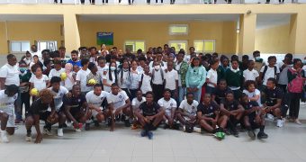 Angolan Futsal Federation working hand in hand with sponsors of the Nzoji project