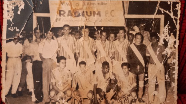 Pele, futsal champion in 1955