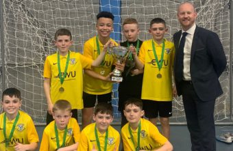 Waringstown and Holy Child victorious in futsal finals for primary schools