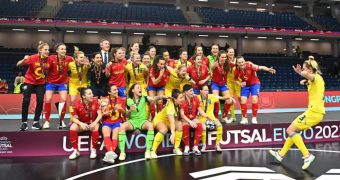 Spain win their third European Women's Futsal Championship