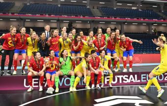 Spain win their third European Women's Futsal Championship