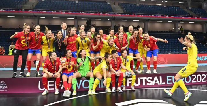 Spain win their third European Women's Futsal Championship