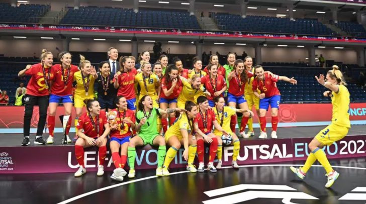 Spain win their third European Women's Futsal Championship