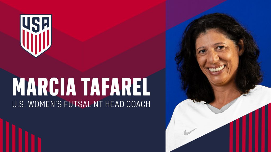 Marcia Tafarel, the first Head Coach of U.S. Women's Futsal National Team