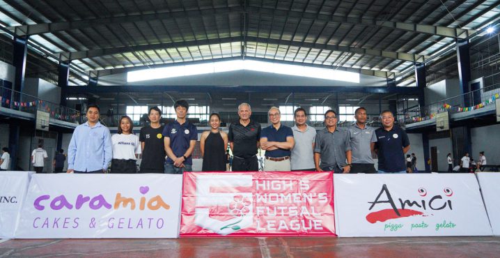 Vic Hermans Launches the HIGH 5 Women’s Futsal League in the Philippines