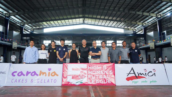 Vic Hermans Launches the HIGH 5 Women’s Futsal League in the Philippines