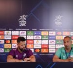Mallorca Palma Futsal and Sporting Clube de Portugal Press Conference – UEFA Futsal Champions League Finals 2022/23