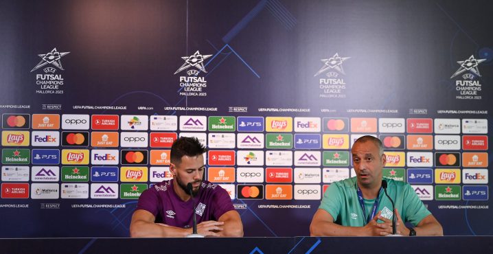 UEFA Futsal Champions League Final press conferences