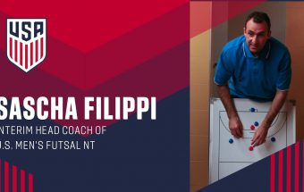 U.S Soccer announce Sascha Filippi as Interim Head Coach of Men's Futsal National Team