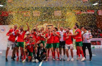 Morocco are the Arab Futsal Cup champions for the third time in a row