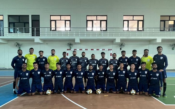 Indian Futsal Team Set for Historic Debut Against Bahrain with 14-Member Squad