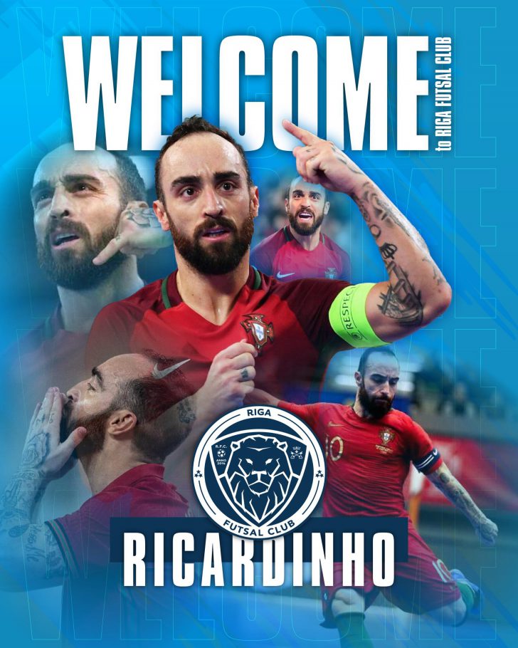 Latvian Team Pulls off a Coup: Ricardinho Returns to European Futsal with Riga Signing