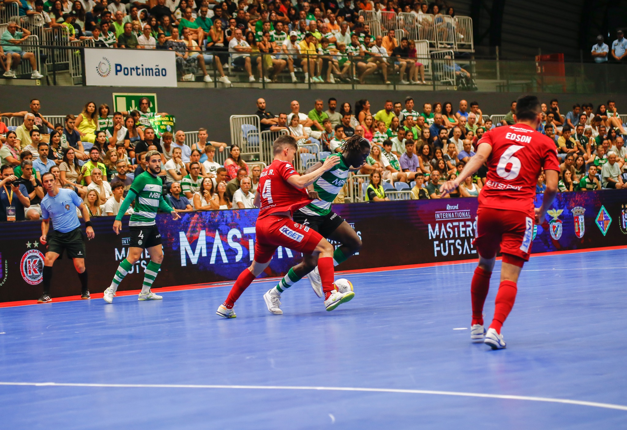 Intense Battles Unfold in the Record International Masters Futsal 2023