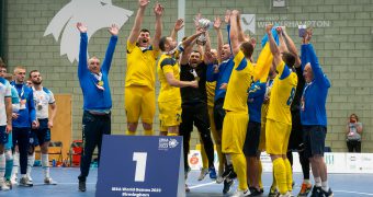 Ukraine Triumphs in futsal at IBSA World Games for Partially Sighted