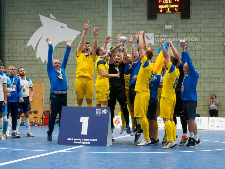 Ukraine Triumphs in futsal at IBSA World Games for Partially Sighted