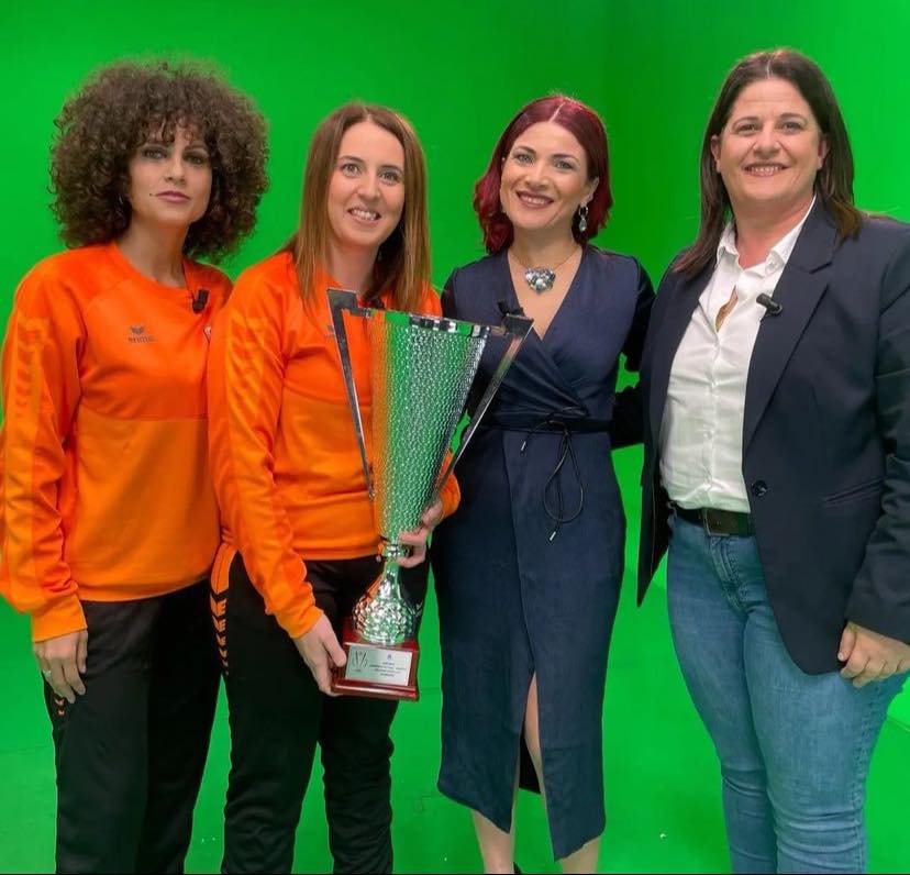 Swieqi United Futsal Winners of the first edition of the Enemed Futsal Women’s Trophy