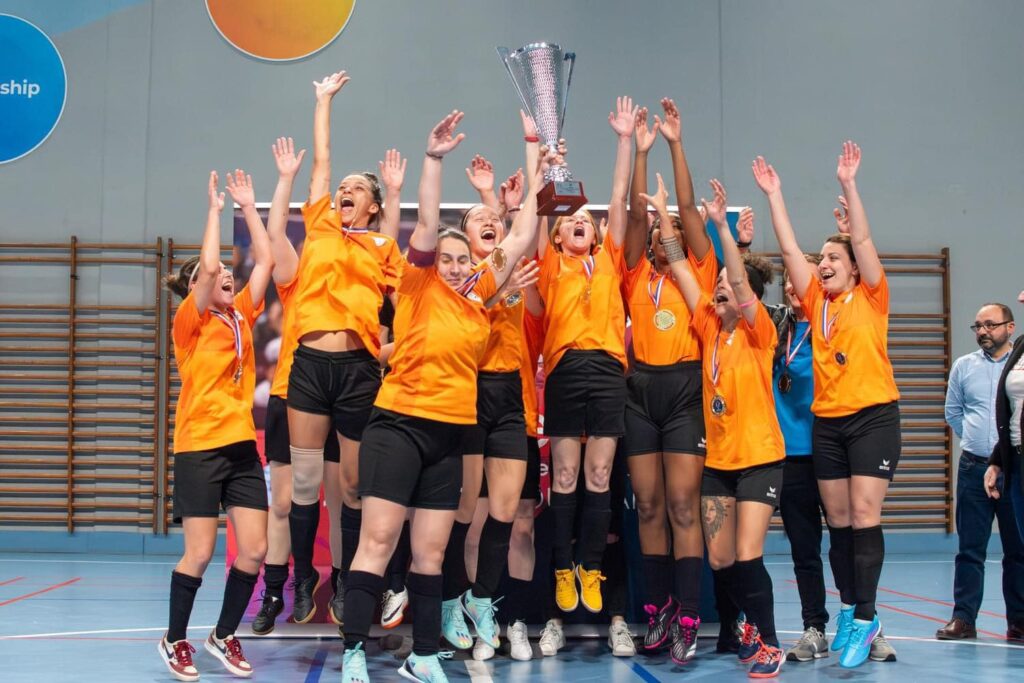 Swieqi United Futsal Winners of the first edition of the Enemed Futsal Women’s Trophy