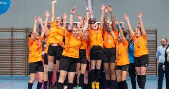 Swieqi United Futsal Winners of the first edition of the Enemed Futsal Women’s Trophy