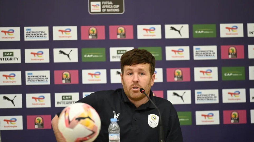 Namibia coach Ryan Jago