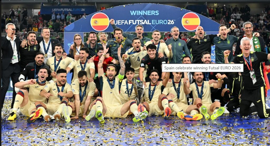 Spain Reclaim the Throne as Croatia Make History at Futsal EURO 2026
