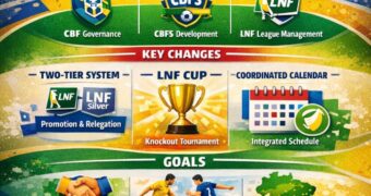 Brazilian Futsal Enters a New Era: Structural Reform, Commercial Growth, and Competitive Evolution