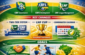Brazilian Futsal Enters a New Era: Structural Reform, Commercial Growth, and Competitive Evolution